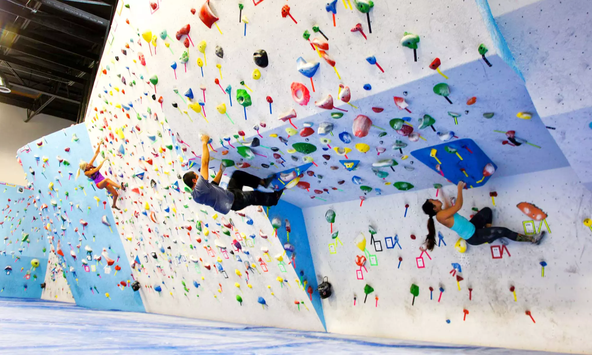 One, Three, or Five All-Day Rock-Climbing Passes with Gear at Focus Climbing Center (Up to 65% Off) - Primary Image