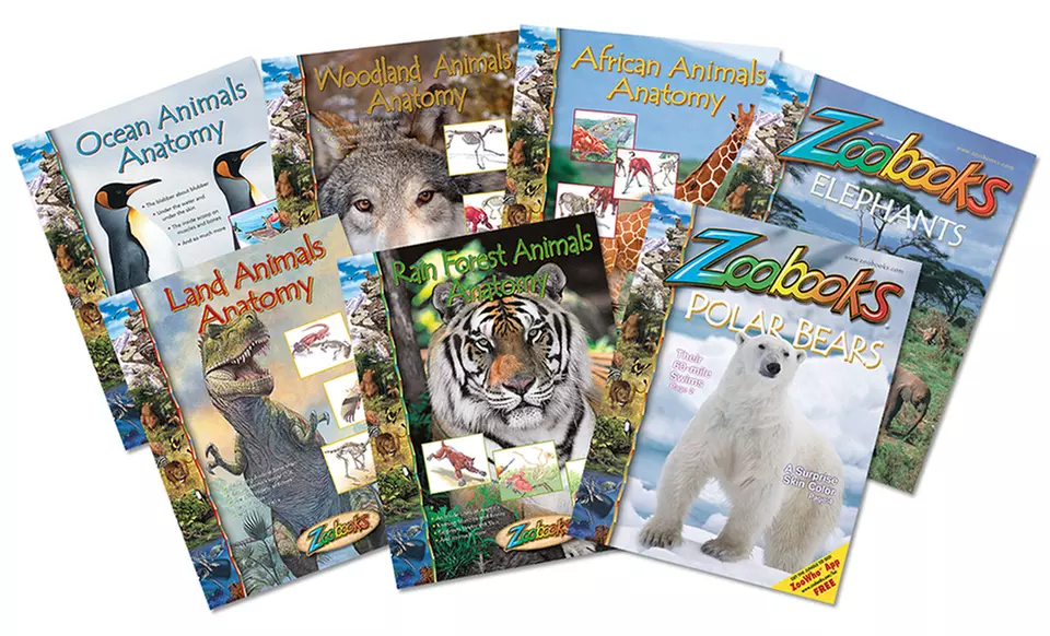 Zoobooks Animal-Anatomy Set with 2 Bonus Books  - Primary Image