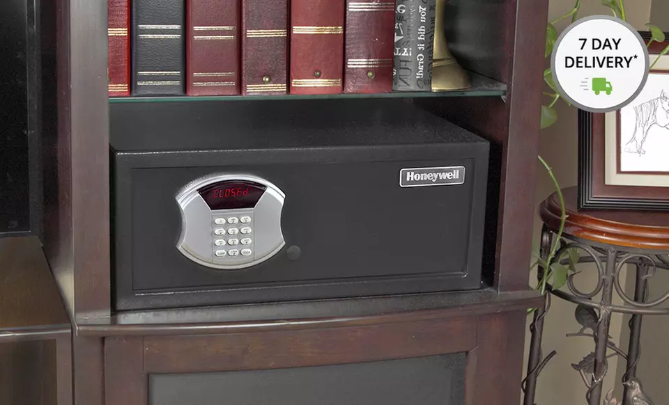 Low Profile Steel Security Safe. Free Returns. - Primary Image