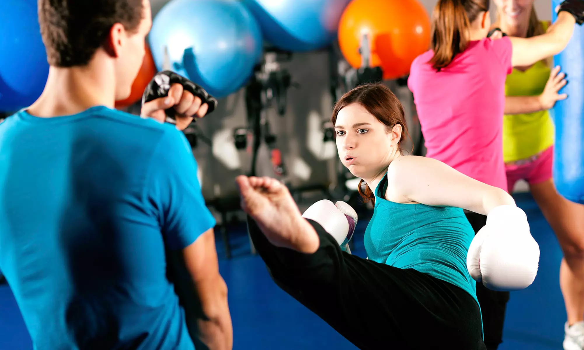 Three Kickboxing Classes or One Month of Unlimited Classes with Gloves at CKO Kickboxing (Up to 75% Off) - Primary Image