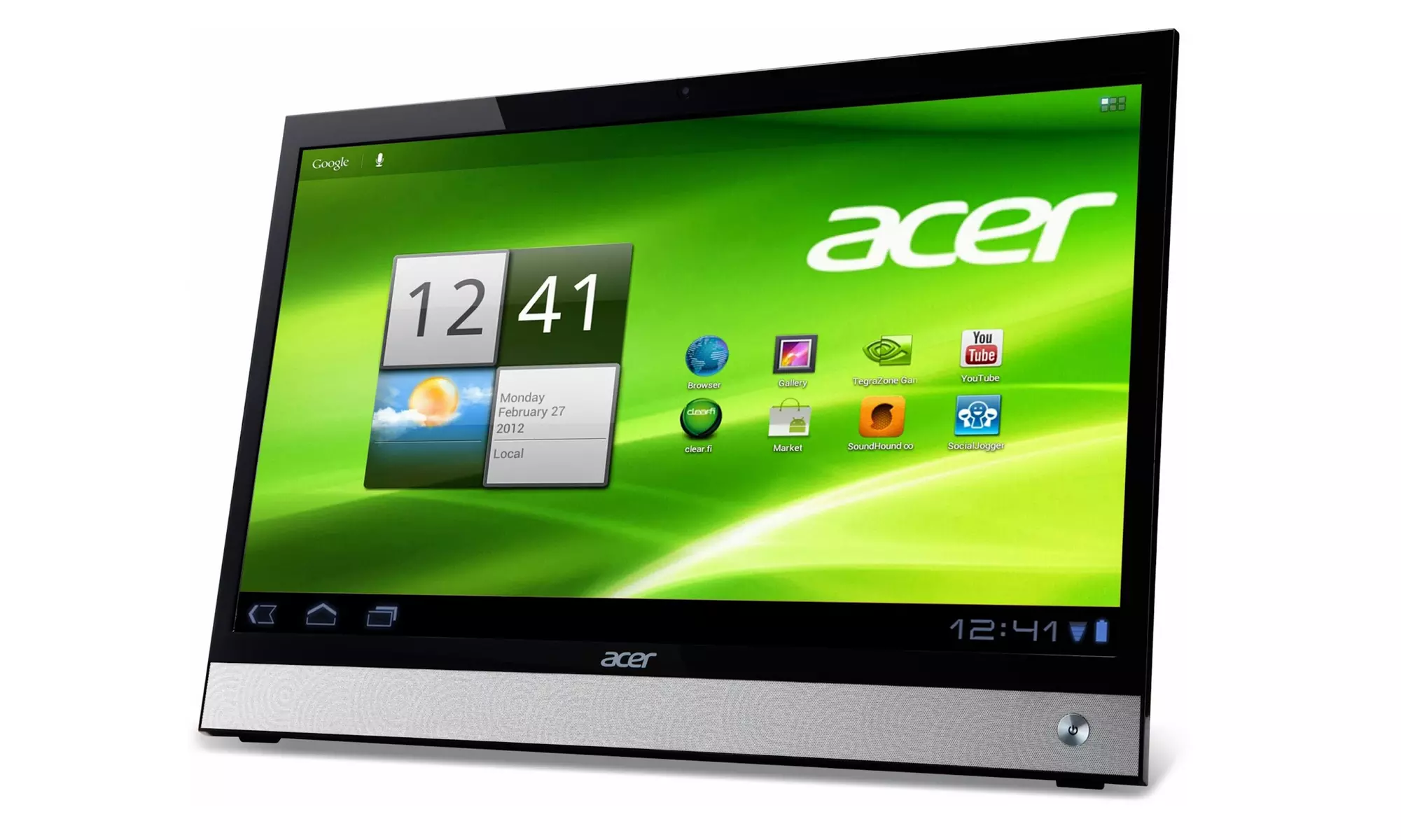 Acer 21.5” Android LED Smart Display with Touchscreen, Webcam, Keyboard, and Mouse  - Primary Image