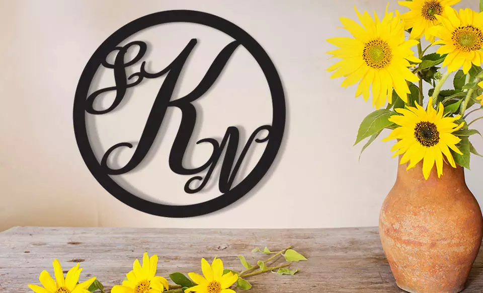 Wood Wall Monogram from WallLetters.com (50% Off)  - Primary Image