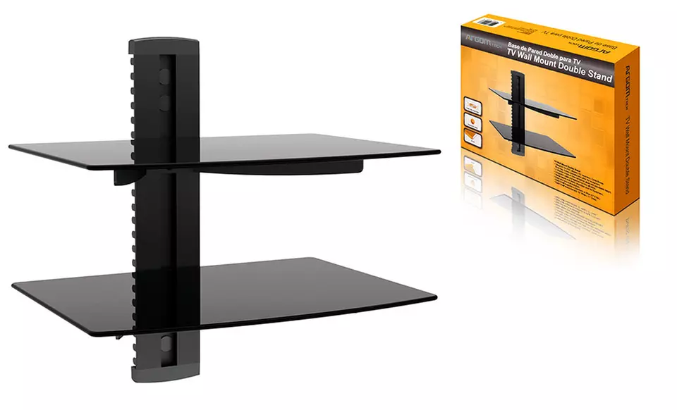 Argom TV Wall Mount Component Shelf - Second Medium
