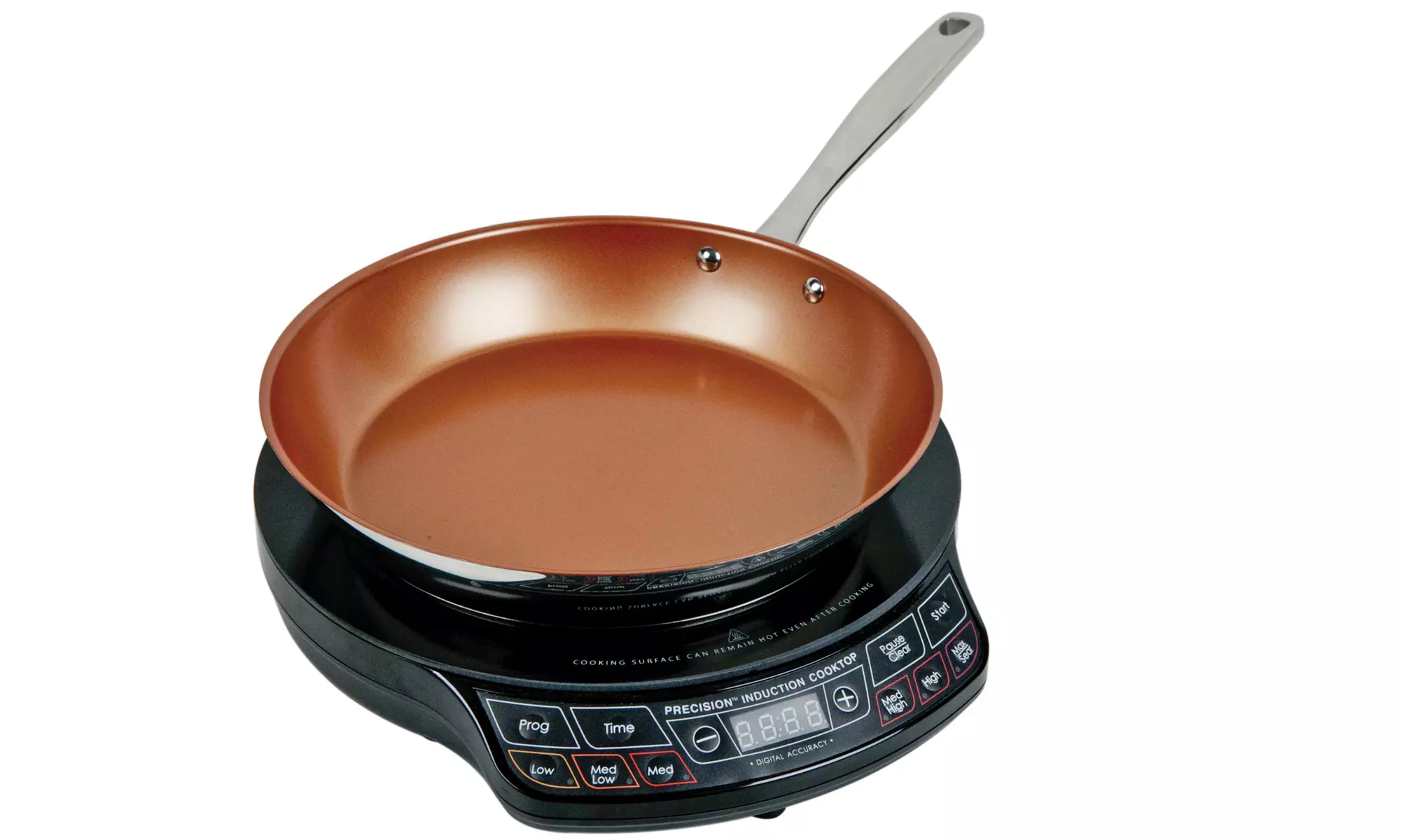 NuWave Precision Induction Cooktop with 10.5" Frying Pan (Refurbished) - Primary Image