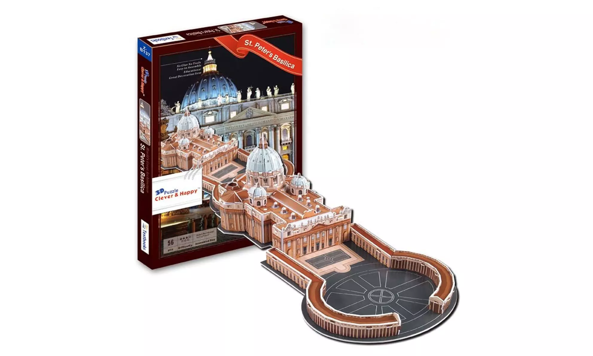 International Historical Landmark 3D Puzzle - Second Medium