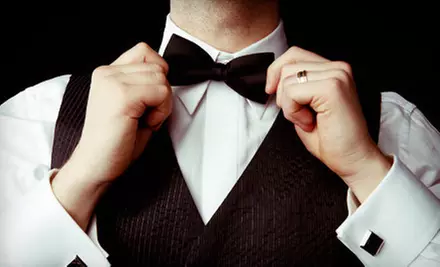 $49 for a Full Tuxedo Rental with Cufflinks and Accessories from Zayas Men's Shop ($169.99 Value) - Primary Image