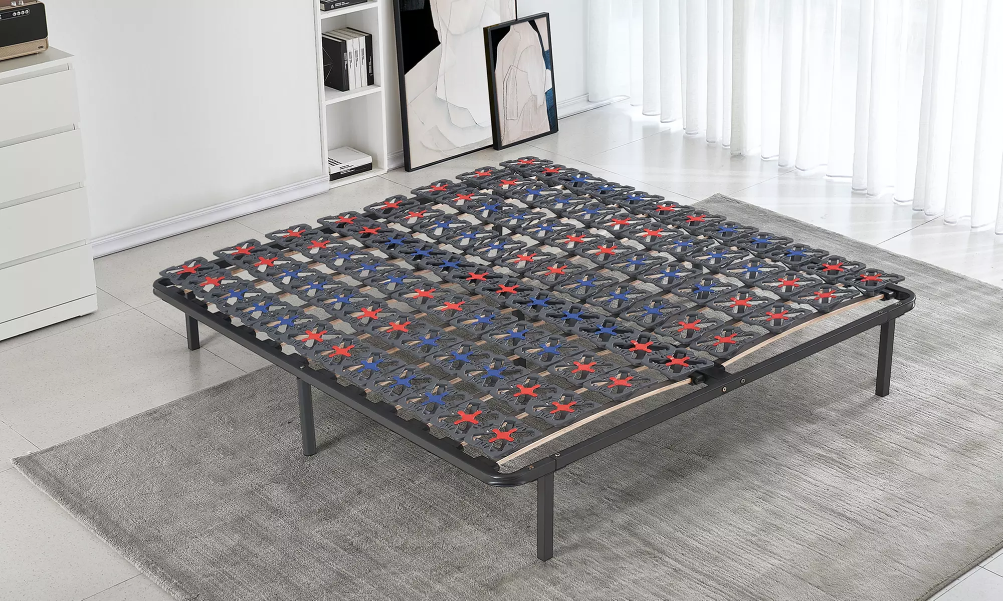 Sommier Springluxe, 100 % plots, Sampur