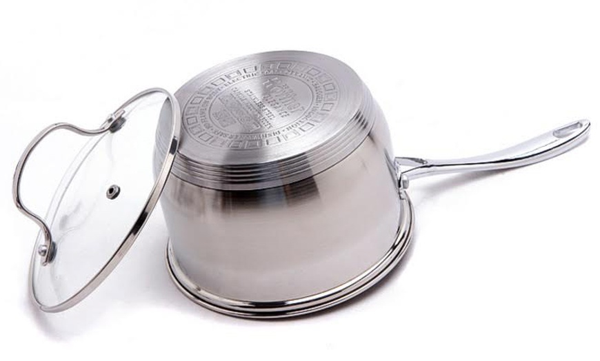 Image 3: Stainless Steel Pot 12-Piece Set 