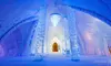 C$339 for a One-Night Stay with Breakfast and Welcome Drinks at Hôtel de Glace in Charlesbourg, Quebec
