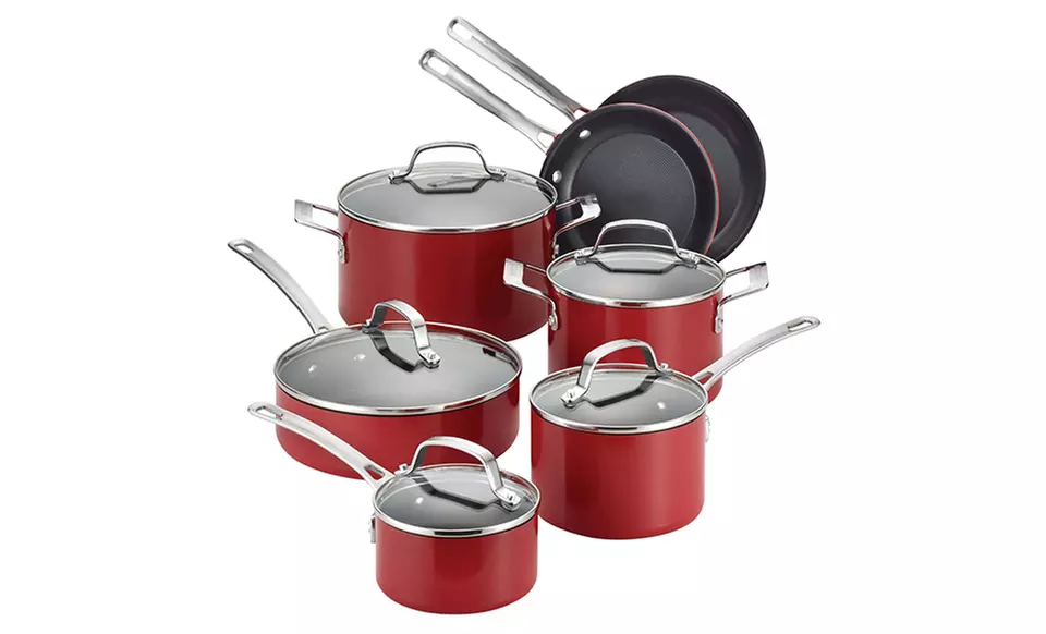 Circulon Genesis 12-Piece Aluminum Non-Stick Cookware Set - Second Medium