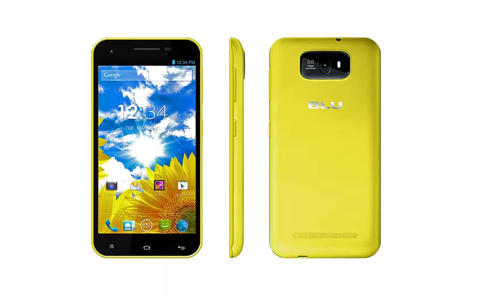 BLU Studio 5.5 Dual-SIM Android Smartphone with 4GB (GSM Unlocked) - Second Medium