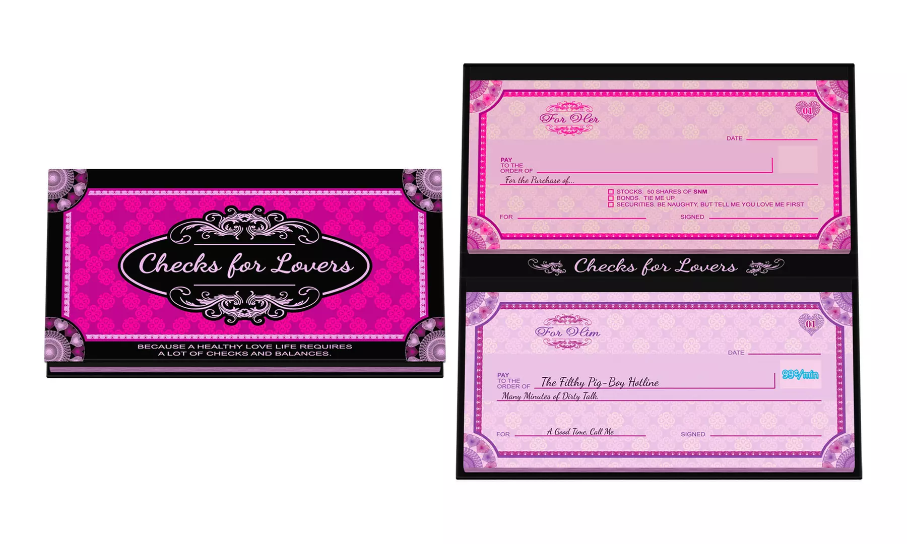 Checks For Lovers Checkbook - Primary Image