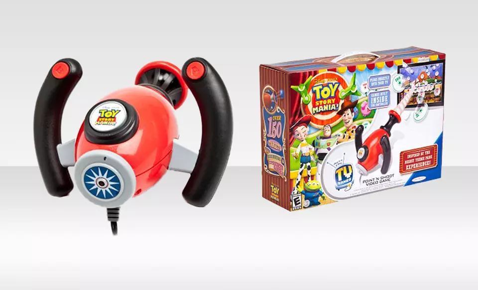 $12.99 for a Disney Toy Story Mania Plug 'n' Play TV Video Game ($35 List Price). Free Returns. - Primary Image