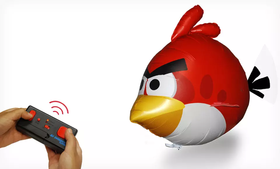 $16.99 for Angry Birds Air Swimmers Turbo in Black, Blue, or Red ($49.99 List Price). Free Shipping and Returns. - Second Medium