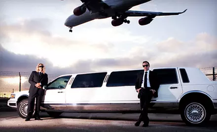Four-Hour or Six-Hour Limousine Rental with Full Bar for up to Eight from Retro Party Limos (Up to 55% Off) - Primary Image