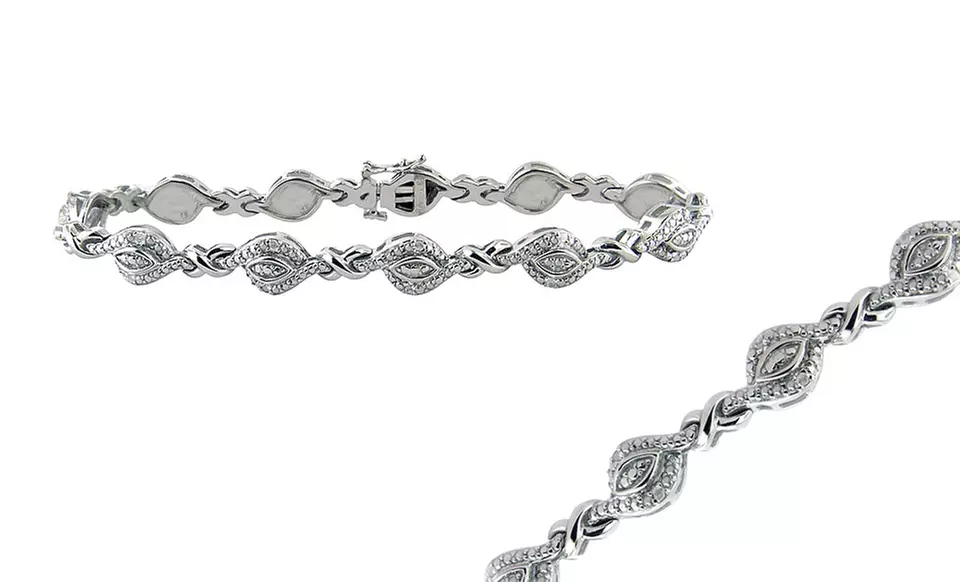 1/2 ct.tw. Diamond Necklace & Bracelet 2-Piece Set﻿. Free Returns. - Second Medium