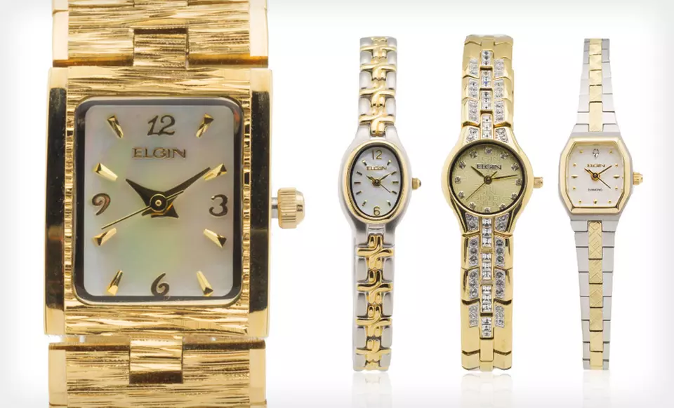 Elgin Ladies' Watches (Up to 92% Off). Multiple Styles Available. - Primary Image