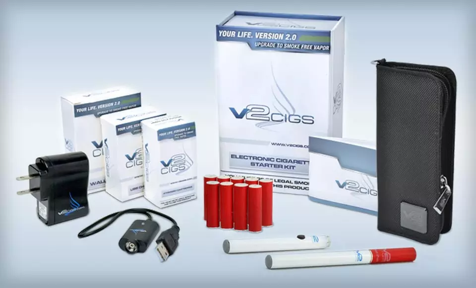 $24.99 for a V2 Cigs Springtime E-Cigarette Starter Kit ($93.95 List Price). Two Options Available. Free Shipping. - Primary Image