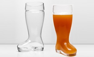 2-Liter Glass Beer Boot