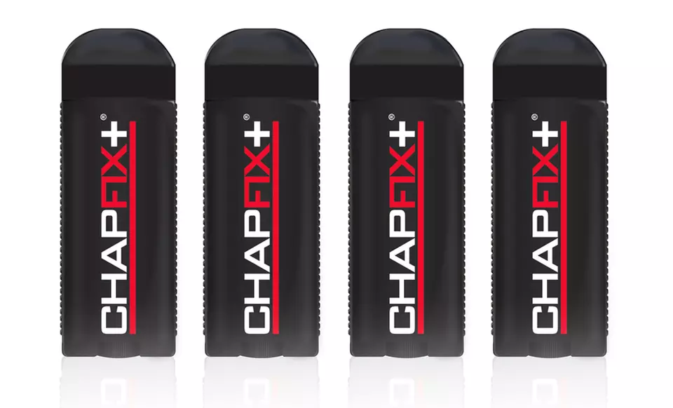 Four-Pack of CHAPFIX+ SPF-15 Mint Lip Balm for Men - Second Medium