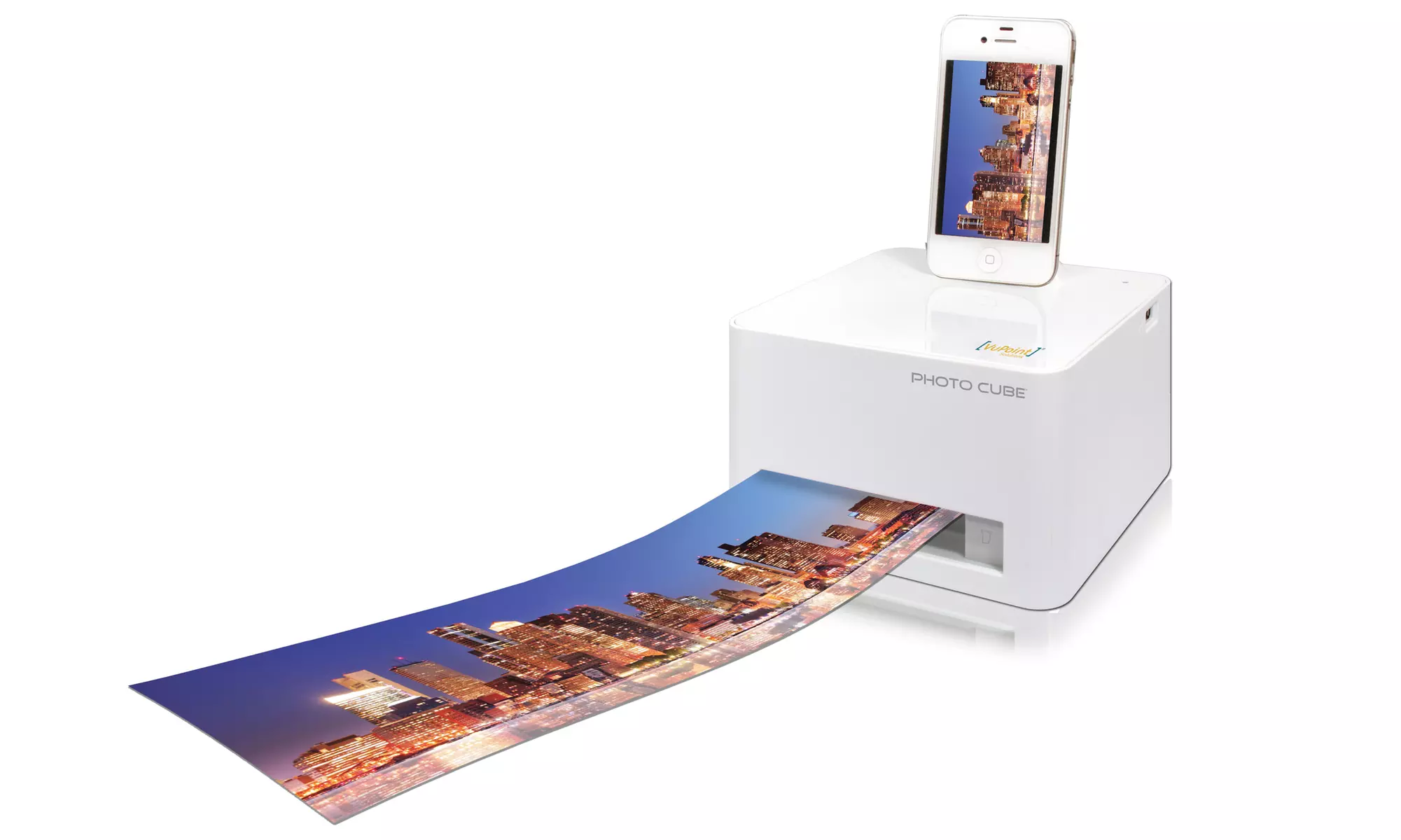 VuPoint Photo Cube Smart Printer with 30-Pin Connector (Refurbished) - Primary Image