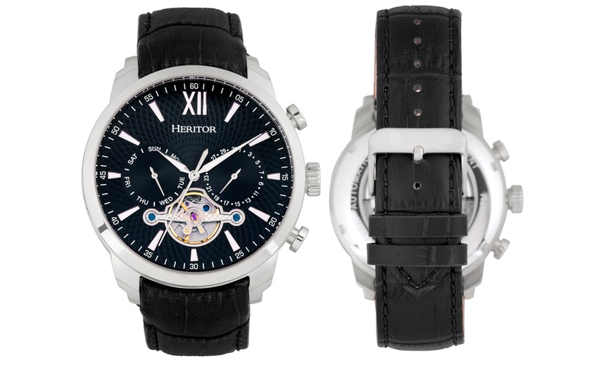 Image 4: Montre automatique Heritor pour homme