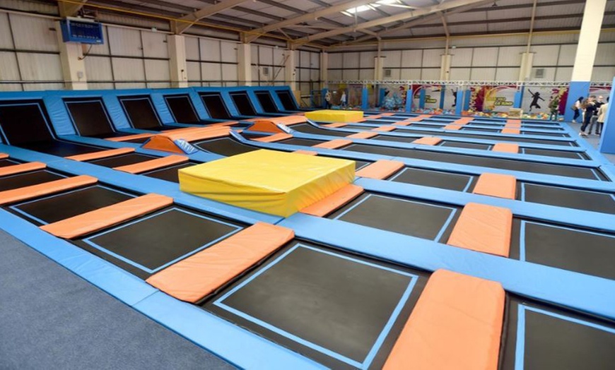 Image 2: One-Hour Trampoline Access