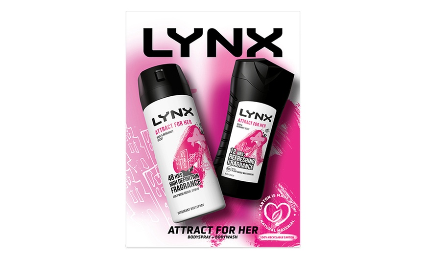 Image 4: Up to Four Lynx Attract for Her Duo Gift Sets