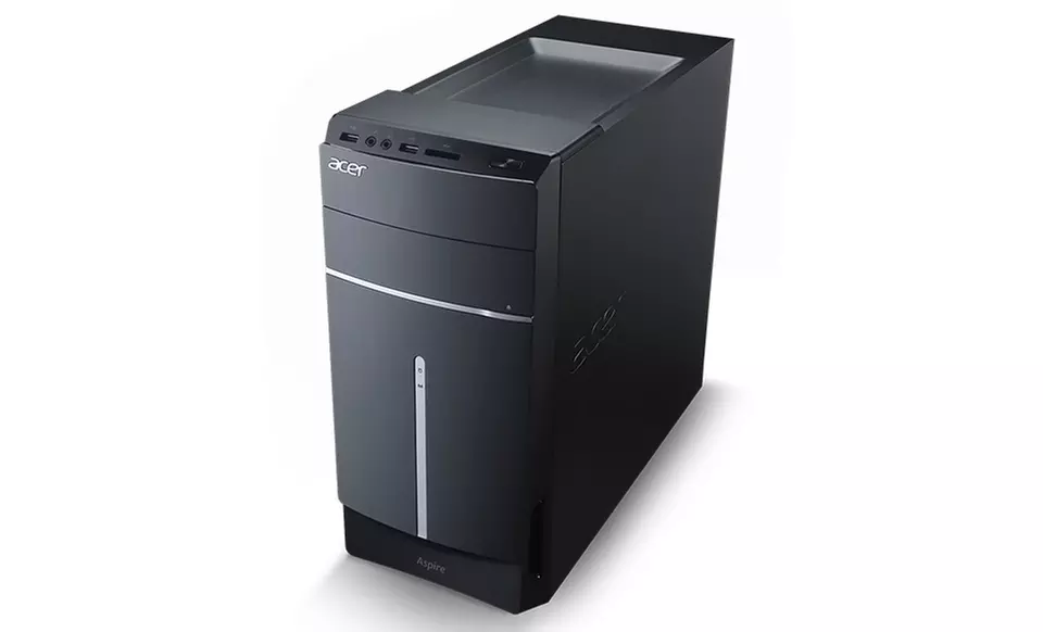 Acer Aspire TC Series Desktop Computer with 3.1GHz Intel Quad-Core Processor, 8GB RAM, and 1TB Hard Drive (Refurbished) - Primary Image