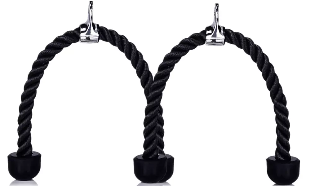 1 o 2 corde per tricipiti con fune con spedizione gratuita - Image 4