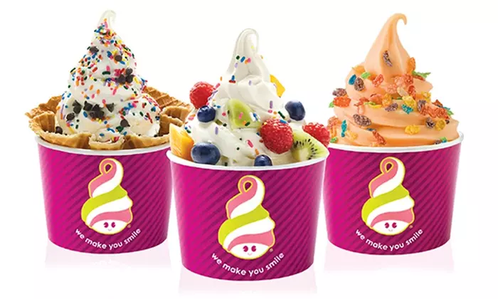 Frozen Yogurt or Frozen Yogurt Cake at Menchie's Frozen Yogurt (Up to 50% Off) - Primary Image