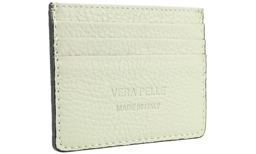 Image 15: Men's Genuine Leather Card Holder