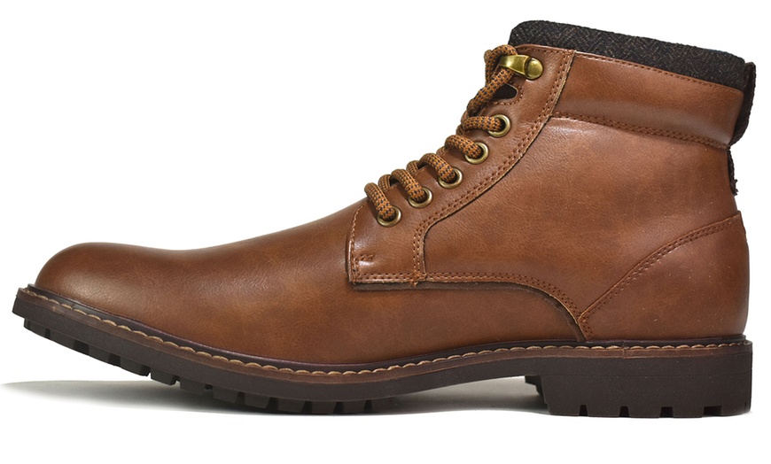 Image 23: Men's Lace Up Ankle Boots