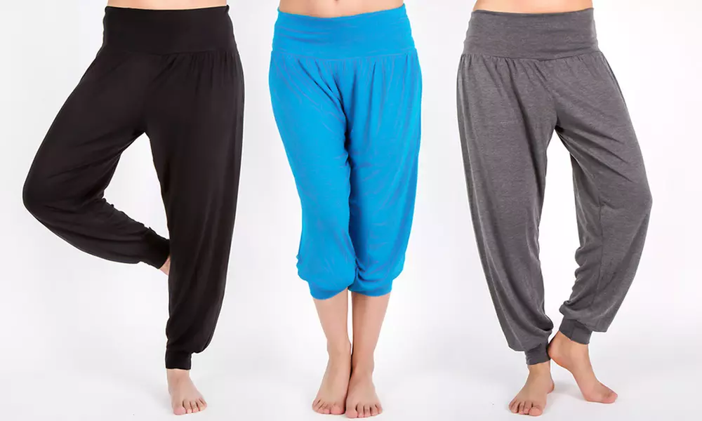 Ladies' Jersey Harem Pants in Choice of Colour from £5.99 - Primary Image