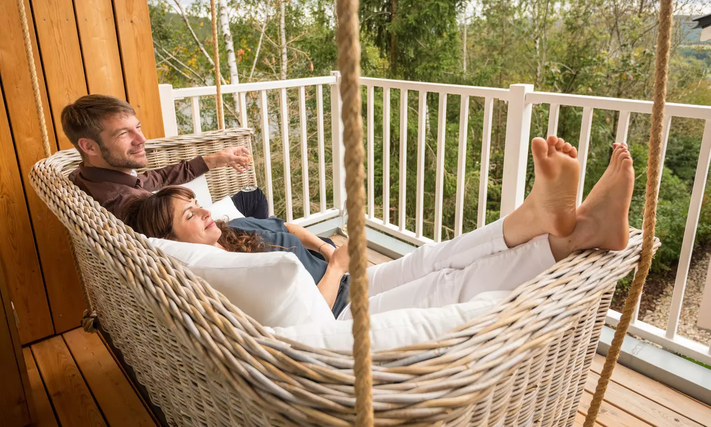 Hunsrück: Berg-Chalet für bis zu 4 Personen im 4* Kloster Marienhöh inkl. Endreinigung - Primary Image