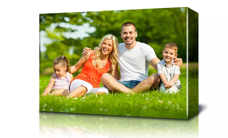 8"x12", 12"x18", 16"x20", or 20"x30" Custom Canvas Print from Fabness (Up to 82% Off) - Primary Image