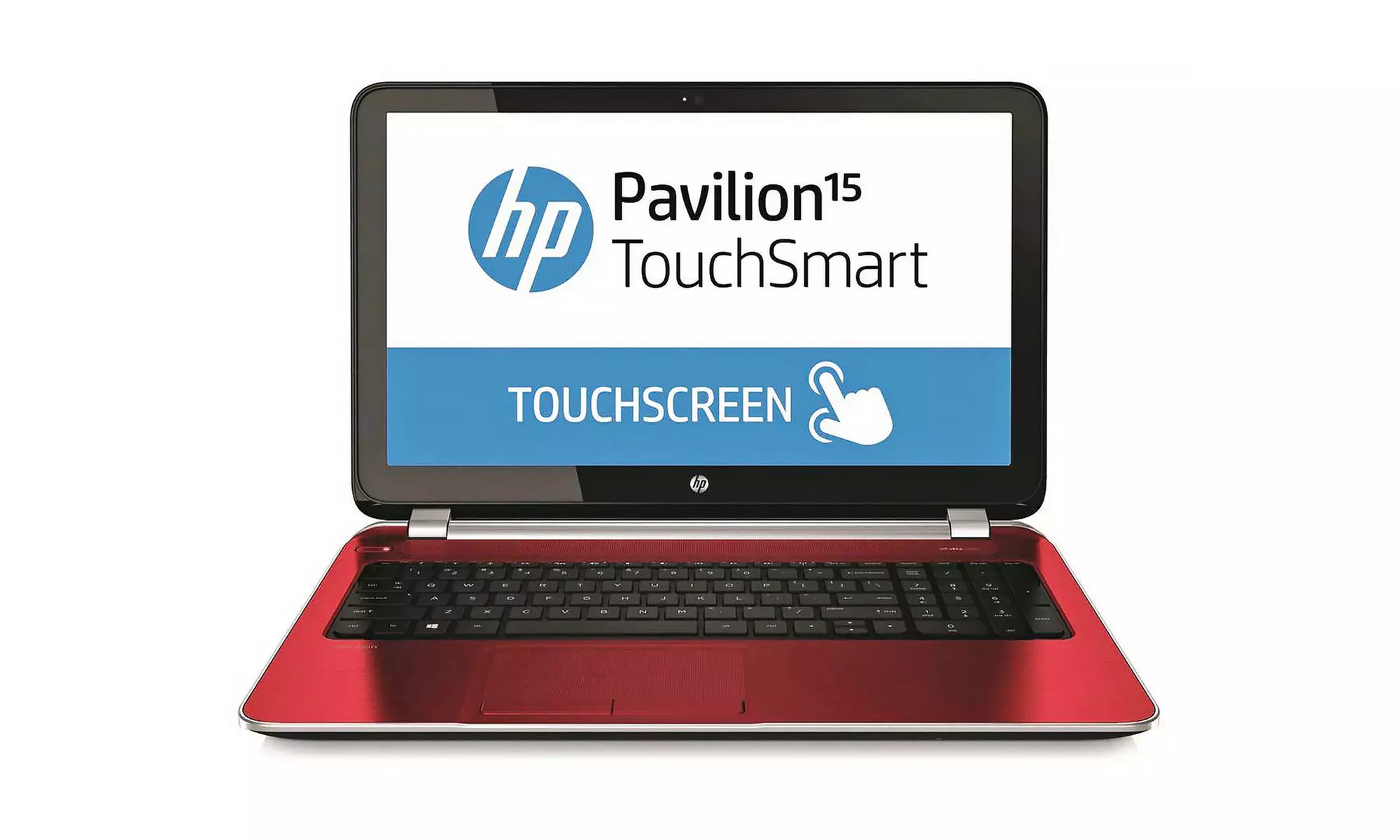 HP 15-g122ds TouchSmart 15.6" Laptop with AMD Quad-Core 2.4GHz Processor and 8GB RAM (Manufacturer Refurbished) - Primary Image