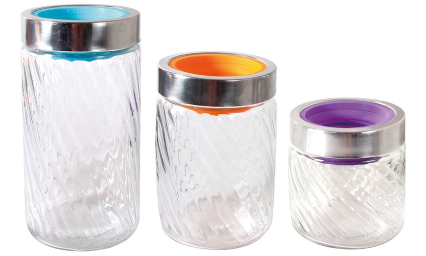 Glass Canister Set Groupon Goods   C870x524 