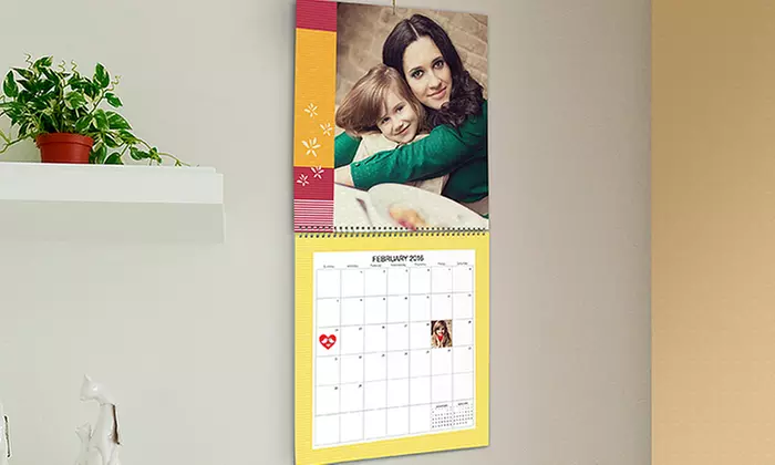 11"x8" or 12"x12" Custom Photo Calendars from Photobook America - Second Medium