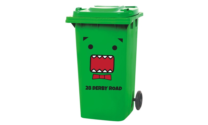 Image 4: Personalised Wheelie Bin Sticker