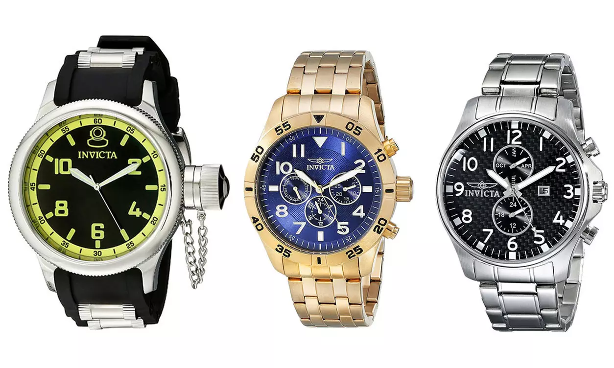 Invicta Men's Swiss Watch Collection - Primary Image