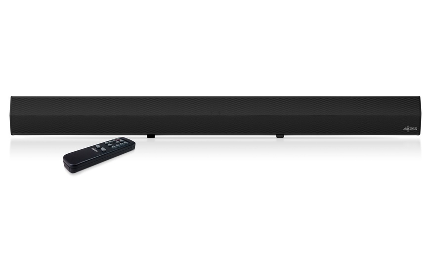 Axess soundbar with wired hot sale subwoofer