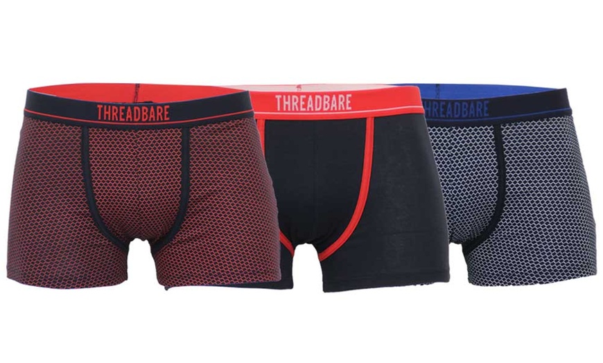 Image 14: Threadbare Boxers Three-Pack
