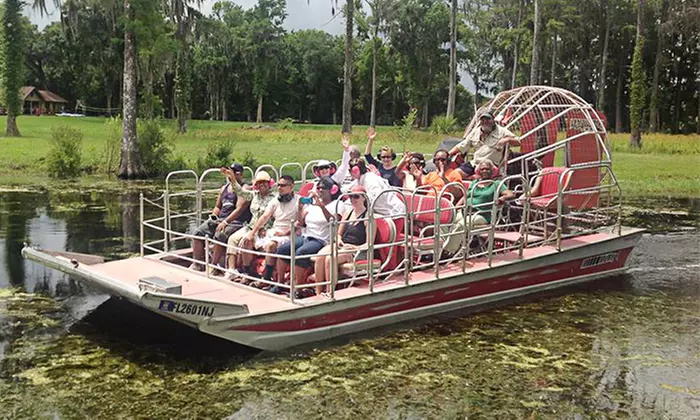 One-Hour Airboat Tour for One or Two at BJ's Airboat Adventures (50% Off) - Primary Image