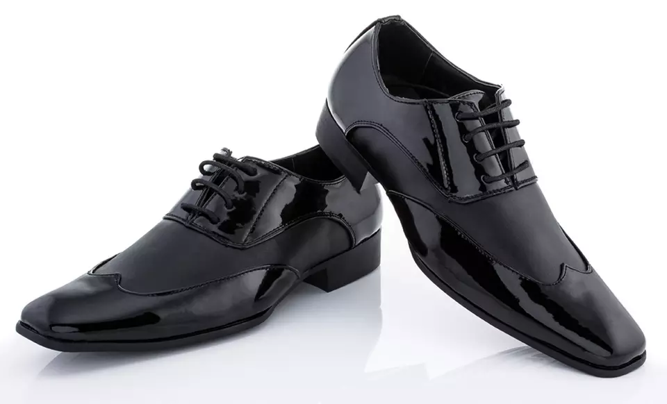 Adolfo Men's Tuxedo Oxford Dress Shoes. Multiple Sizes Available. Free Returns. - Primary Image