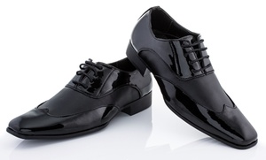 Adolfo Men's Tuxedo Oxford Dress Shoes