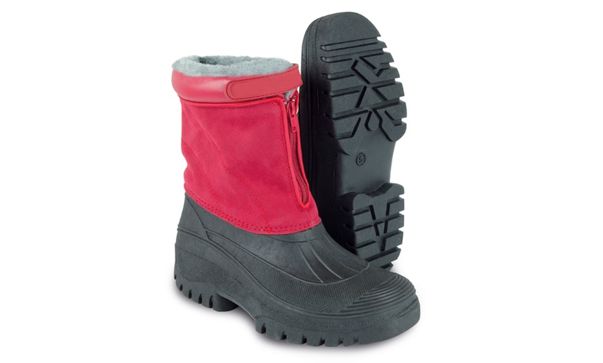 Image 3: Fleece-Lined All-Weather Boots