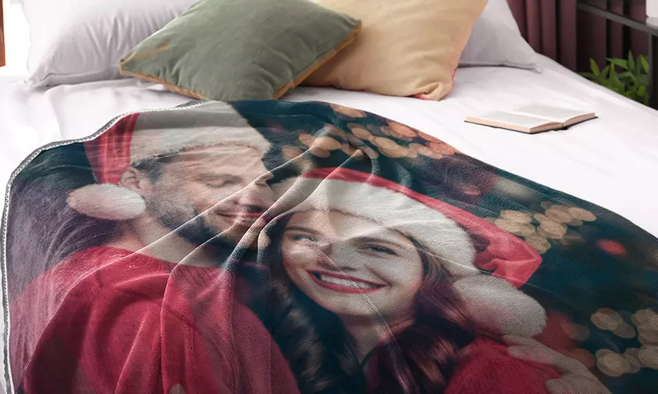 Gepersonaliseerde fleece deken