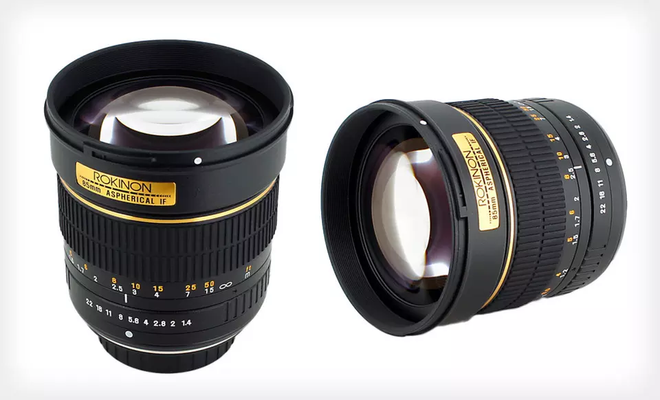 Rokinon 85mm f/1.4 Portrait Lens (Up to 33% Off). Multiple Options Available. Free Shipping and Free Returns. - Primary Image