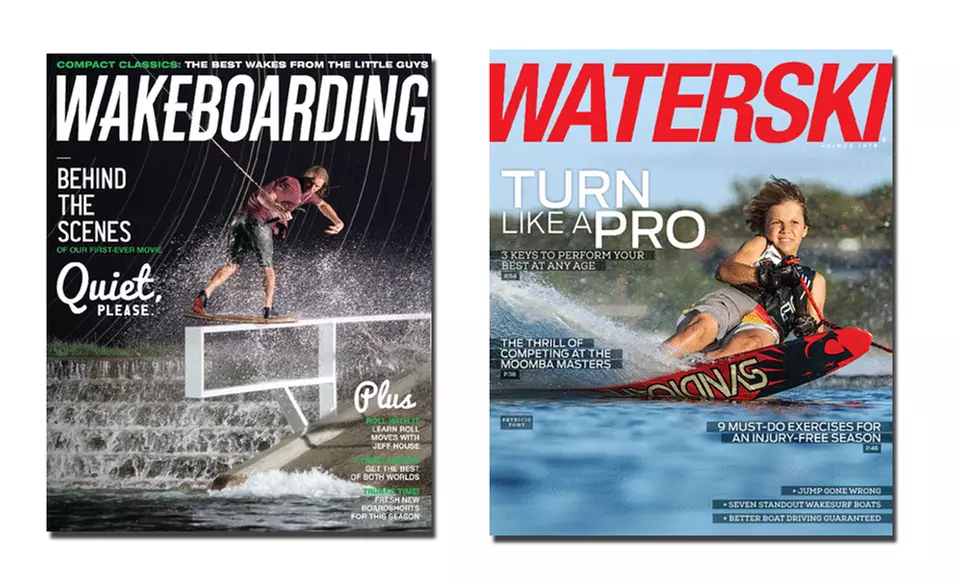 1-Year Subscription to Wakeboarding or Waterski Magazine from $5–$5.99 - Primary Image